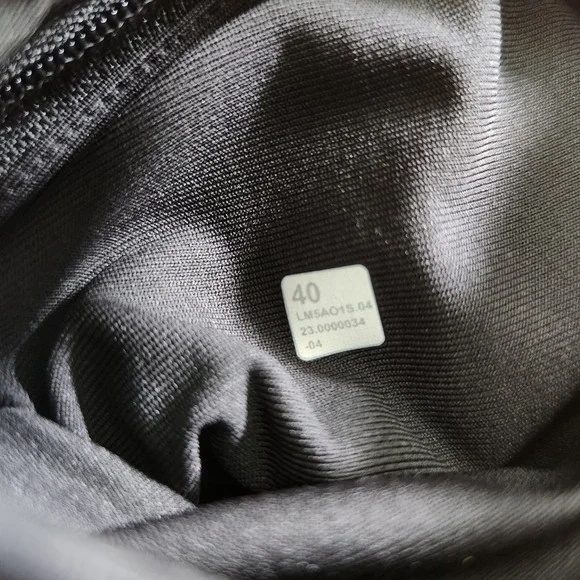 Lululemon Pants Men 40X31 ABC Classic Fit Performance Warpstreme Black Chino - Picture 12 of 13